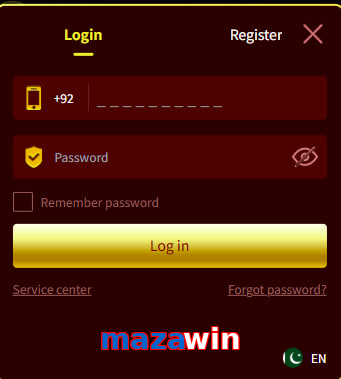 Mazawin login preview